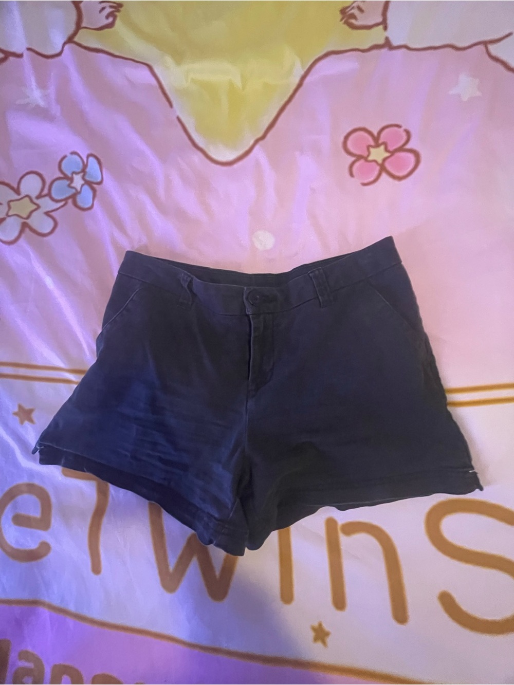 Eddie Bauer Black High-Waist Women's Shorts